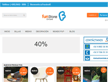 Tablet Screenshot of funstore.cl